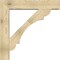 Ekena Millwork Olympic Block Rough Sawn Bracket w/ Offset Brace, Douglas Fir, 8"W x 40"D x 40"H BKT0806X40X40OLY05RDF - alternate 3